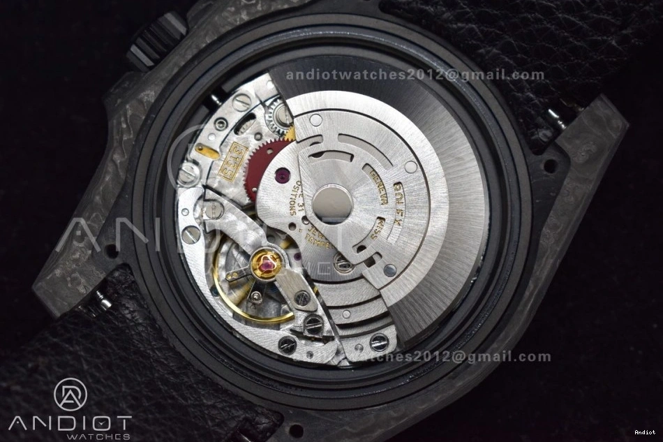 VS3135 DIW Edition Strap 1:1 Dial VSF Black Carbon Submariner Best on Nylon Red Black 0413